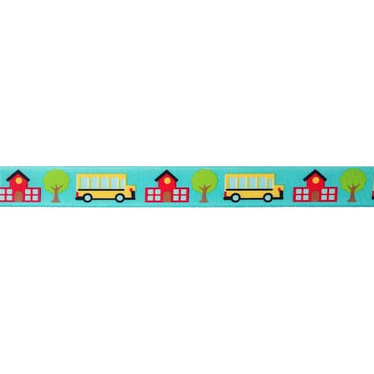 7/8" x 5yd. Grosgrain School Bus Ribbon by Celebrate It™